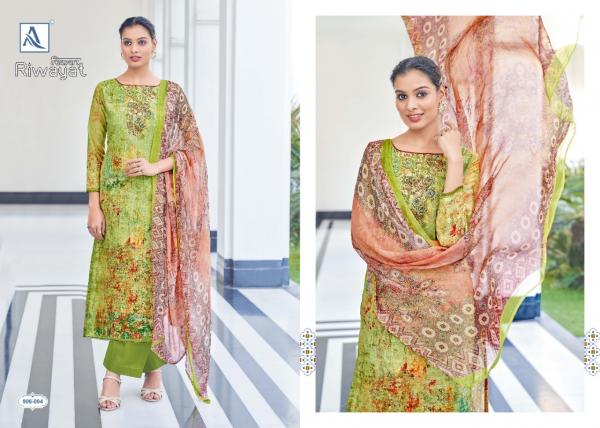 Alok Riwayat Fancy Festive Wear Dress Materials